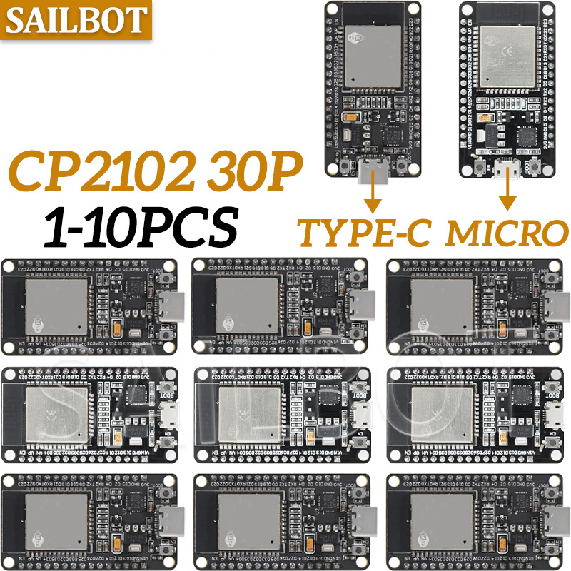 Esp32 Devkit - 1/5/10PCS WR-32 32-S Development Board WiFi+Bluetooth-compatible