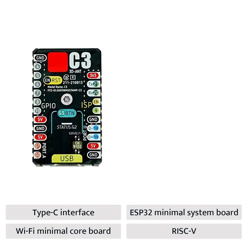 AS95-ESP32-C3 Development Boar - Esp32 C3 ulasan dan harga