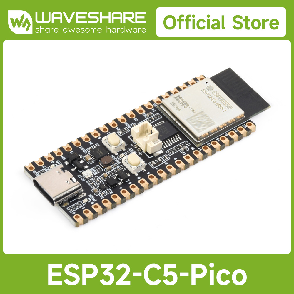 Waveshare ESP32-C5 dual-band W - Esp32 Uart Module ulasan dan harga