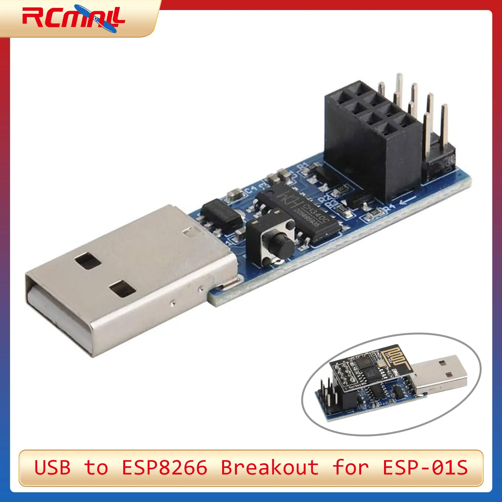 USB to ESP8266 Breakout CH340C - Esp8266 ulasan dan harga