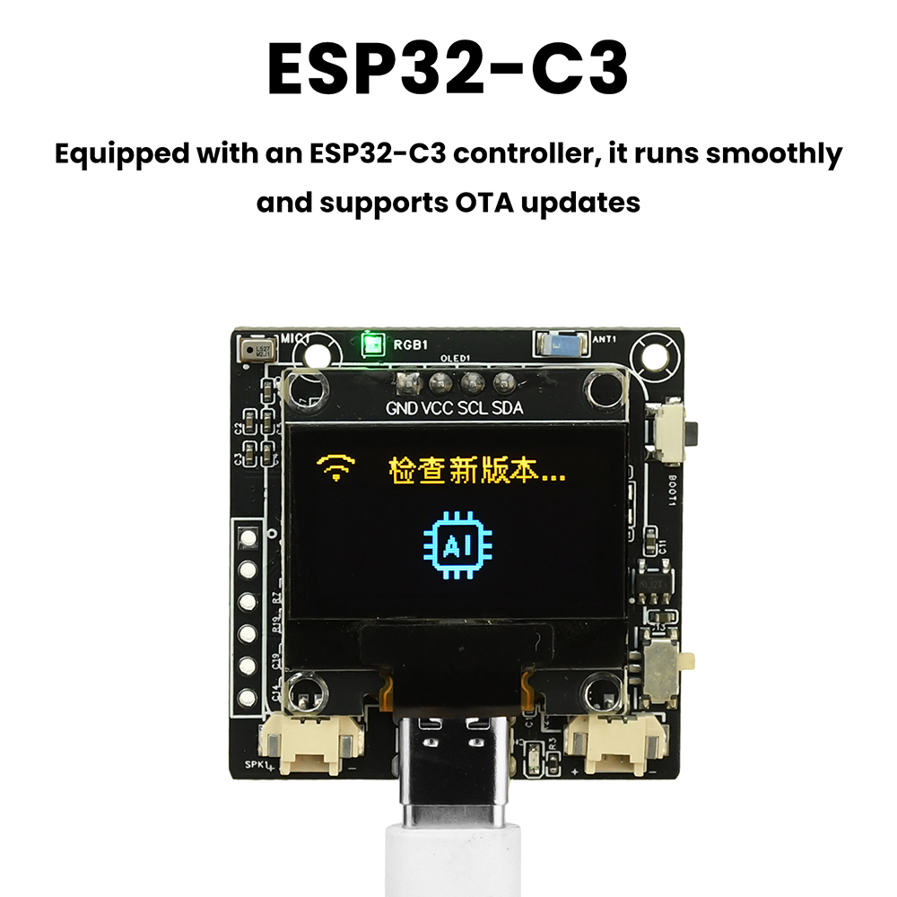 ESP32-C3 0.96-inch OLED Displa - Esp32 C3 ulasan dan harga