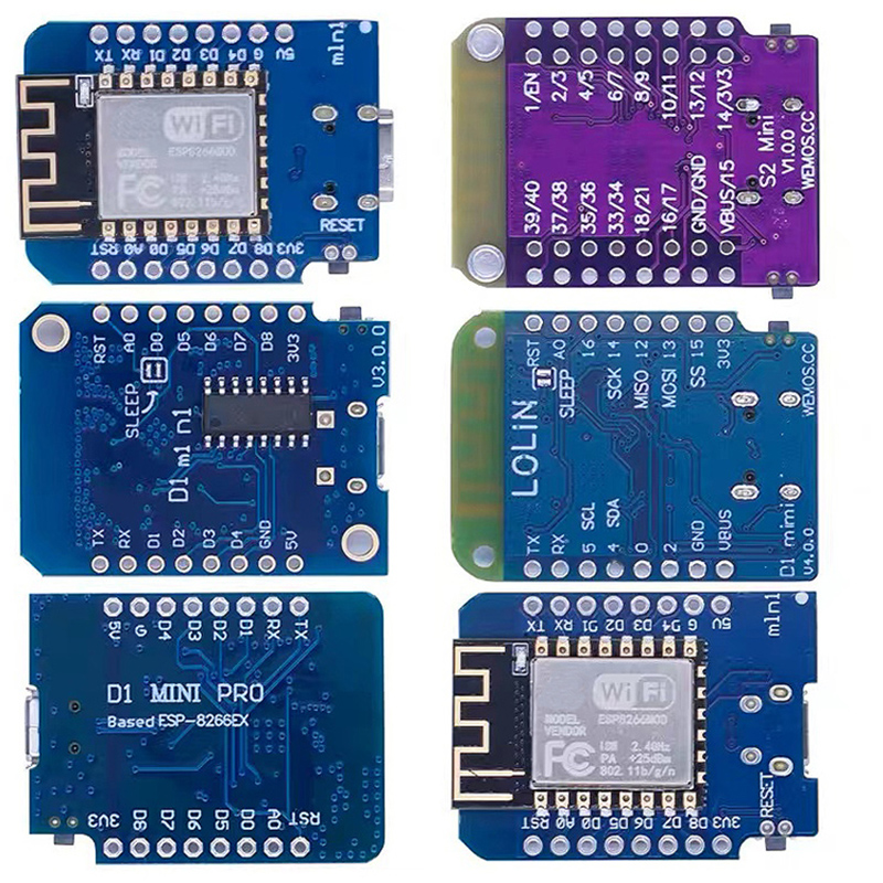 WeMos D1 Mini Pro V3.0 NodeMcu - Esp8266 Nodemcu ulasan dan harga