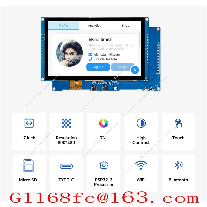 Hot-selling 7-inch ESP32 S3 De - Esp32 S3 ulasan dan harga